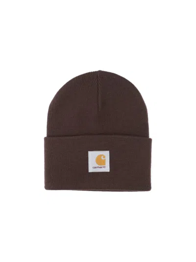 Carhartt Watch Hat Beanie In Brown