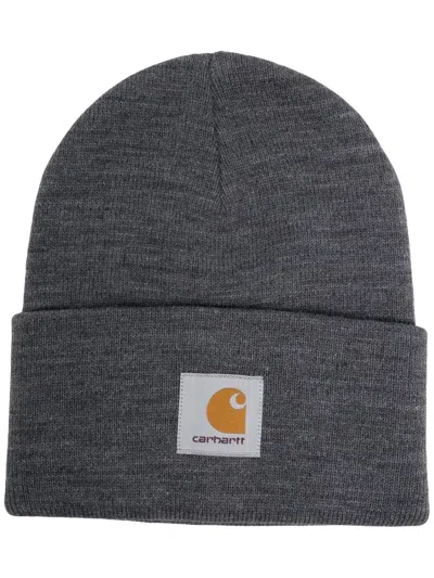 Carhartt Mens Grey Other Materials Hat In Grau