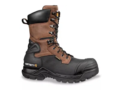 Carhartt Waterproof Composite Toe Work Boot In Brown