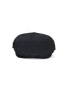 Carhartt Webster Logo-patch Baker Boy Hat In Black