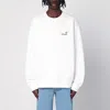 Carhartt Cotton Blend Sweatshirt With Logo In White