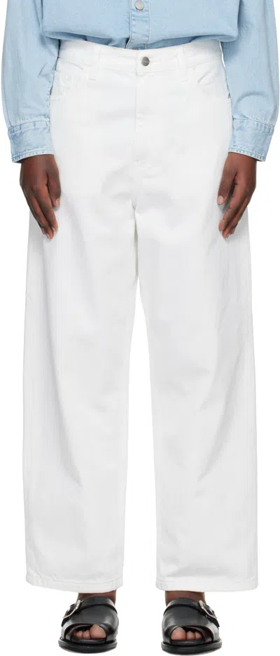 Carhartt White Brandon Jeans