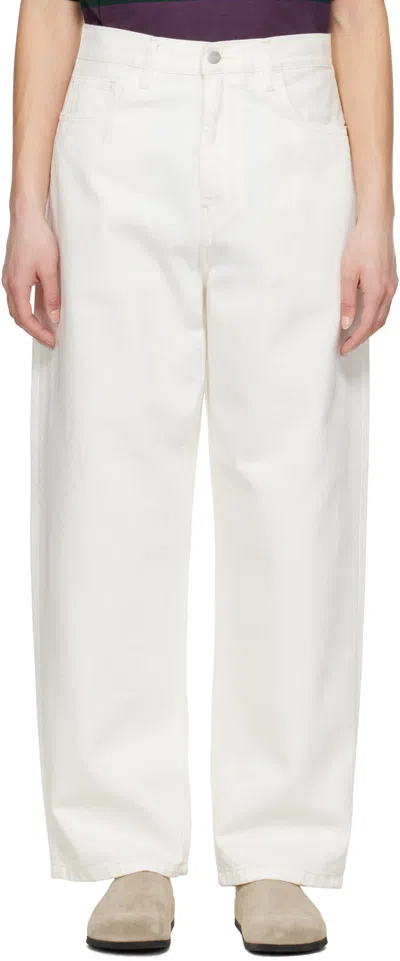 Carhartt White Brandon Jeans