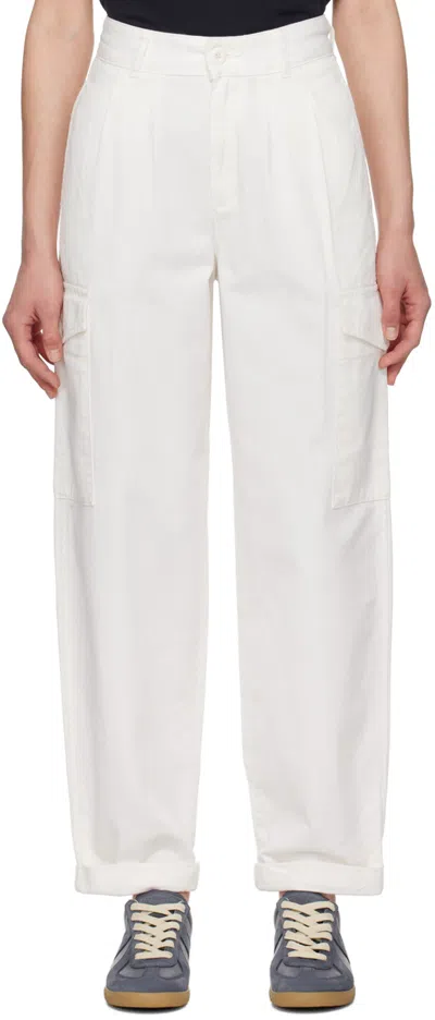 Carhartt Collins Cotton Cargo Trousers In Wax Garment Dyed