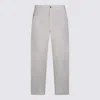 Carhartt Wip Single Knee Fleur De Sel Pants In White