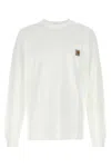 Carhartt White Cotton Pocket T-shirt In White