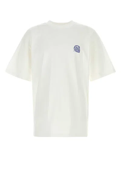 CARHARTT WHITE COTTON S/S HELIX T-SHIRT