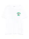 Carhartt White Crewneck Printed T-shirt In White
