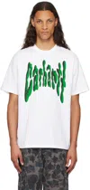 Carhartt White Goo T-shirt In 02xx White