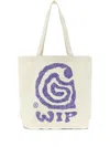 Carhartt Canvas Graphic Tote Tote Bag White In White