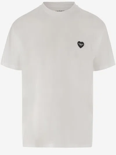 Carhartt Heart Ii Hartt T-shirt In White