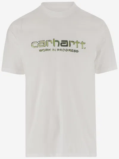 CARHARTT WHITE LOGO T-SHIRT