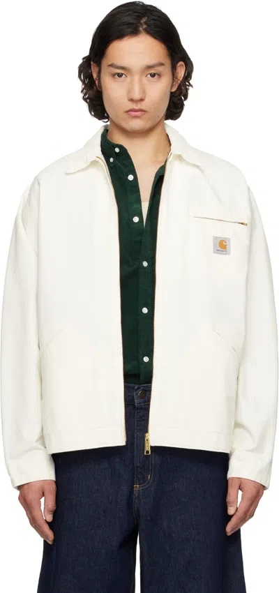 CARHARTT WHITE OG DETROIT JACKET