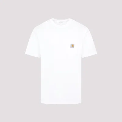 CARHARTT WHITE POCKET T-SHIRT