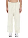 Carhartt White Relaxed Elasticated Pants In Neutral