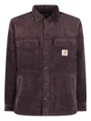 Carhartt Whitsome Corduroy Shirt In Brown