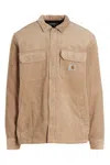 Carhartt Whitsome Overshirt Puffer Jackets Beige In Brown