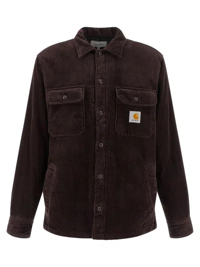 Carhartt Whitsome Overshirt In Brown