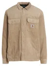 Carhartt Whitsome Overshirt Puffer Jackets Beige In Brown