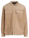 Carhartt Whitsome Overshirt Puffer Jackets Beige In Brown