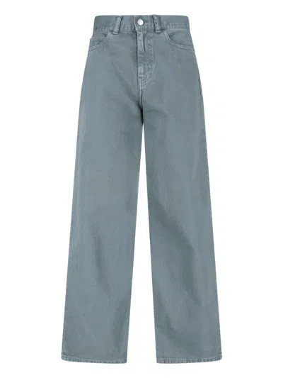 Carhartt Wide Jeans "brandon" In Green