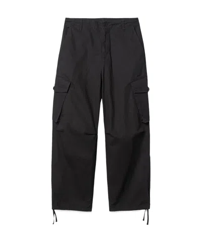 Carhartt Wide-leg Casual Pants In Black