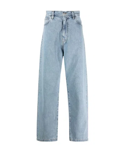 CARHARTT CARHARTT WIP LOGO PATCH WIDE LEG JEANS
