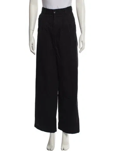 Pre-owned Carhartt Wide Leg Pants In Black