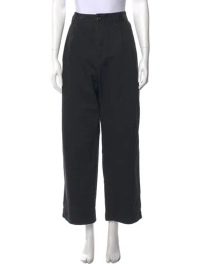 Pre-owned Carhartt Wide Leg Pants In Black