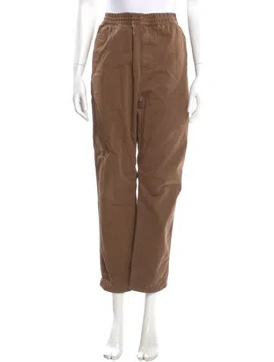 Pre-owned Carhartt Wide Leg Pants In Brown