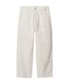 Carhartt Walter Double Knee Tapered Trousers In White