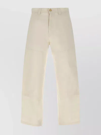 Carhartt Wide Panel Work Trousers With Tool Pockets In Beige