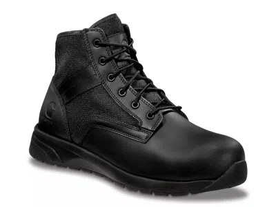 Carhartt Wide Width Force Lightweight Nano Composite Toe Sneaker Boot In Black