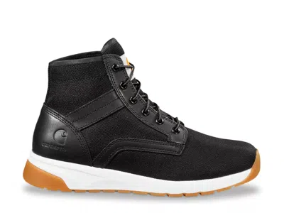 Carhartt Wide Width Force Work Nano Toe Boot In Black