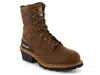Carhartt Wide Width Logger Insulated Work Boot In Brown