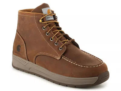 Carhartt Wide Width Moc Toe Work Boot In Brown