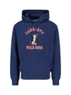 Carhartt "wild Dog" Hoodie In Blue