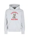 Carhartt Wild Dog Hoodie In Gray