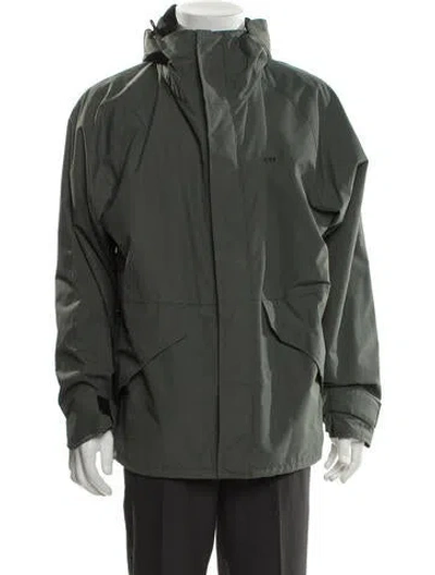 Pre-owned Carhartt Windbreaker In Green