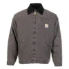 Carhartt Winter Og Detroit Jacket Aged Canvas Tobacco In Gray
