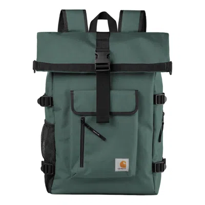Carhartt Wip 25 Philis Backpack 'green' In Orange