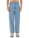 Carhartt Single Knee Pant Blue In Cotton