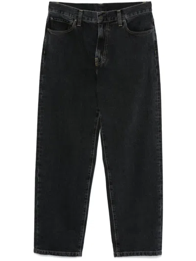 Carhartt Denim Loose-fit Jeans In Black