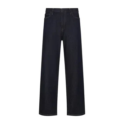 Carhartt Wip Aaron Pant In Blue