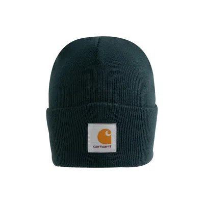Pre-owned Carhartt Wip Acrylic Watch Hat 'sorrent' | Blue | Men's Size Onesize