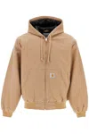 Carhartt Og Active Jacket Hamilton Brown In Black