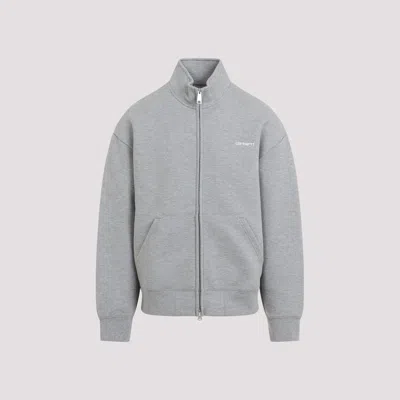Carhartt Wip Alda Zip Sweat Jacket In Gray