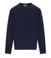 Carhartt Wip Alten Deep Night Crewneck Sweater In Blue