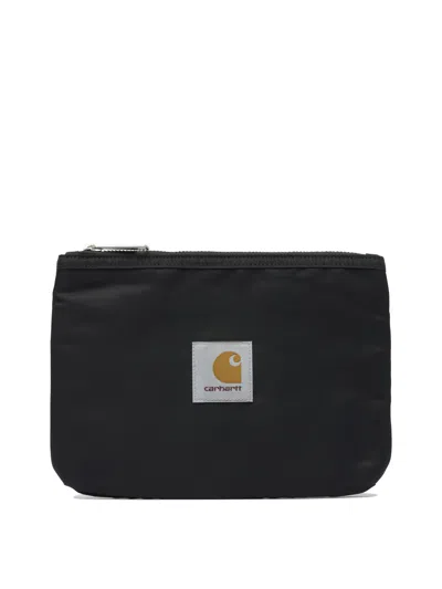 Carhartt Wip "alumni Zip" Coin Purse In Blue