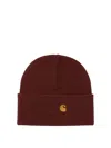 Carhartt American Script Hats Bordeaux